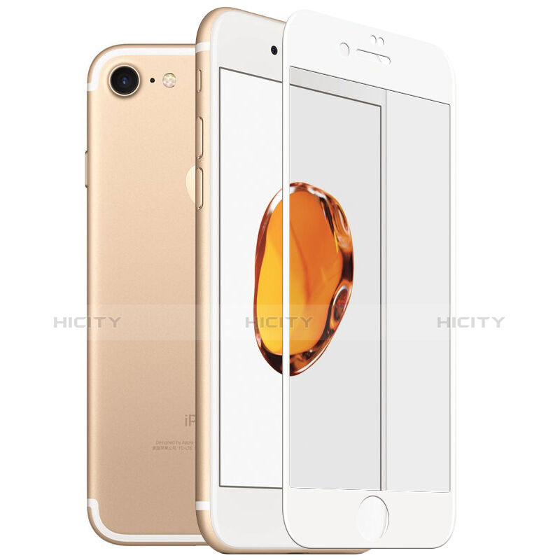 Protector de Pantalla Cristal Templado Integral F18 para Apple iPhone 8 Blanco