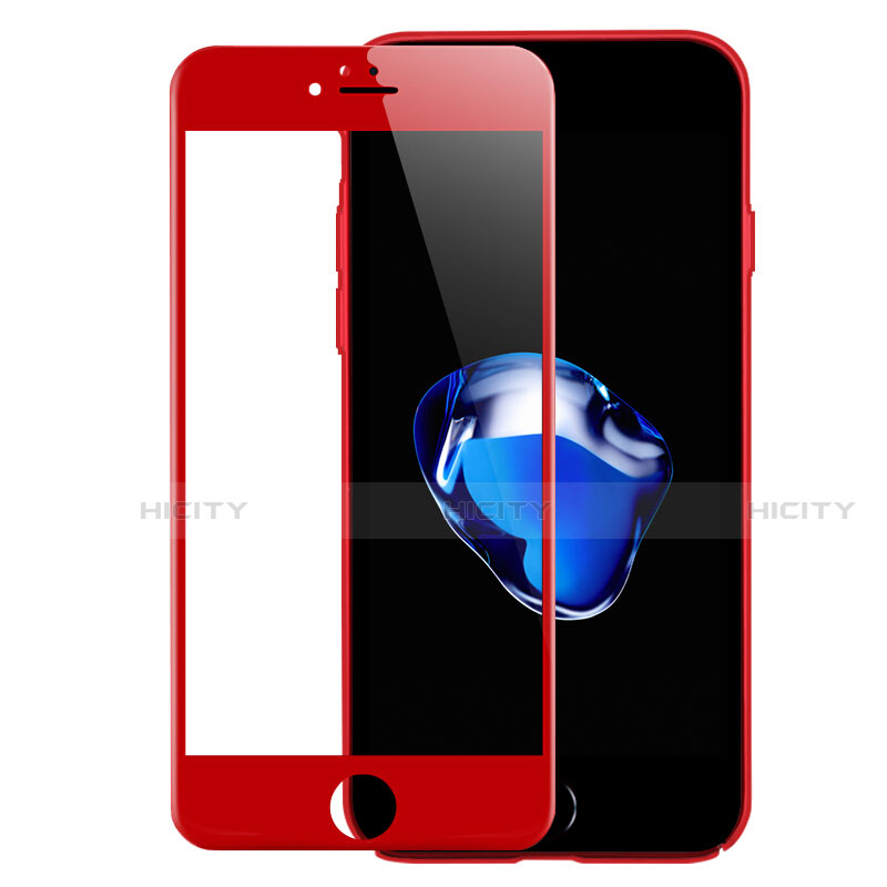 Protector de Pantalla Cristal Templado Integral F18 para Apple iPhone SE3 ((2022)) Rojo
