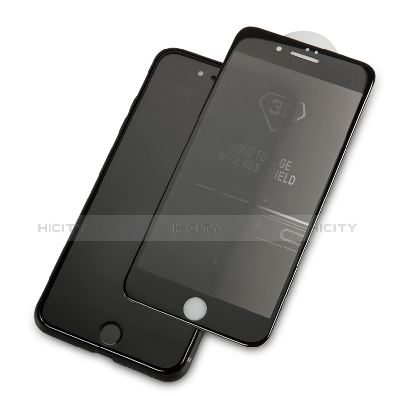 Protector de Pantalla Cristal Templado Integral F19 para Apple iPhone 7 Negro