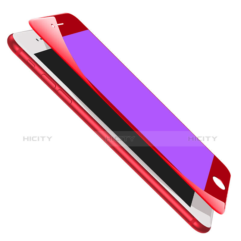 Protector de Pantalla Cristal Templado Integral F20 para Apple iPhone 7 Plus Rojo