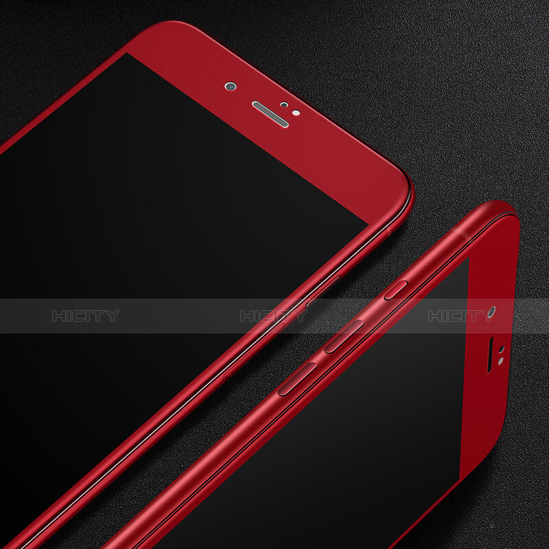 Protector de Pantalla Cristal Templado Integral F24 para Apple iPhone 8 Plus Rojo