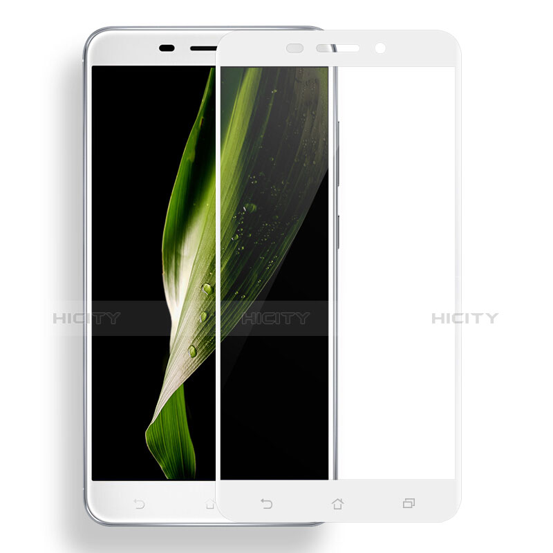 Protector de Pantalla Cristal Templado Integral para Asus Zenfone 3 Laser Blanco