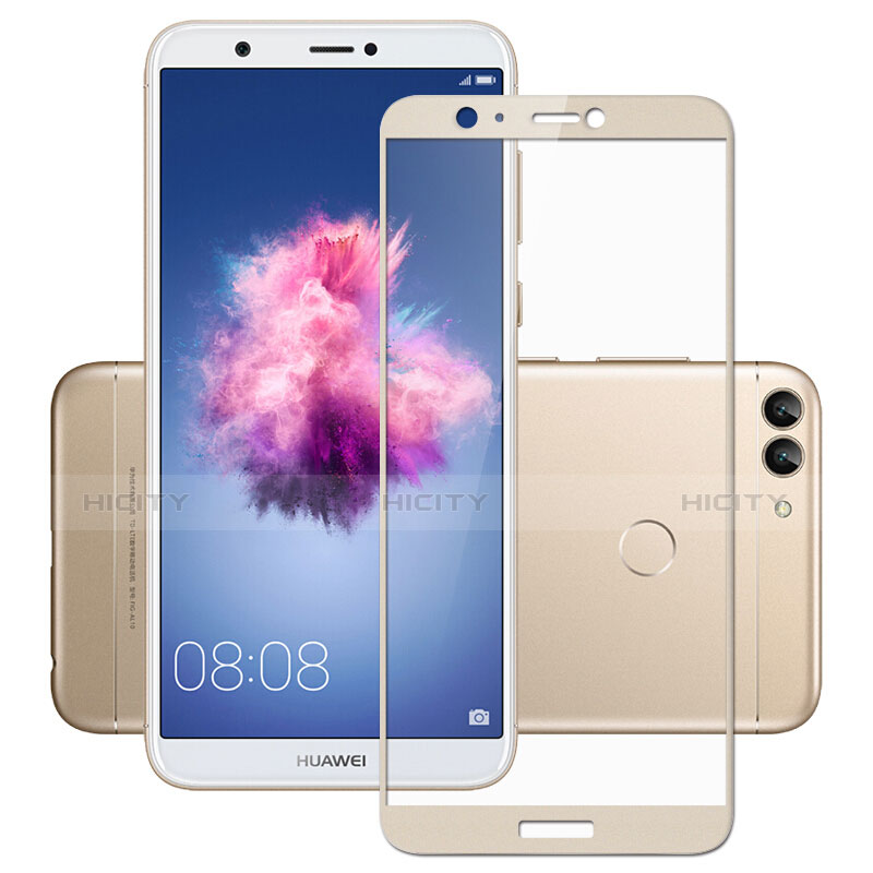 Protector de Pantalla Cristal Templado Integral para Huawei Enjoy 7S Oro