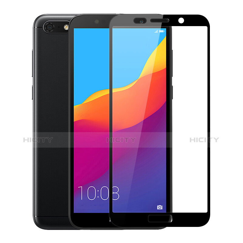 Protector de Pantalla Cristal Templado Integral para Huawei Enjoy 8e Lite Negro