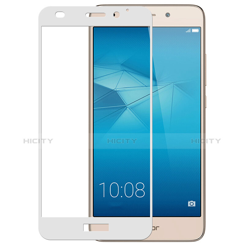 Protector de Pantalla Cristal Templado Integral para Huawei GR5 Mini Blanco