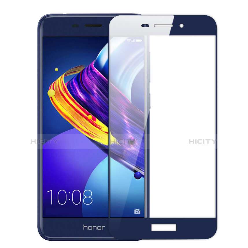 Protector de Pantalla Cristal Templado Integral para Huawei Honor 6C Pro Azul