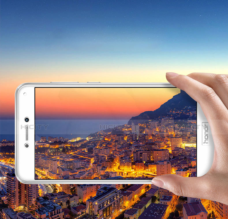 Protector de Pantalla Cristal Templado Integral para Huawei Honor 8 Lite Blanco