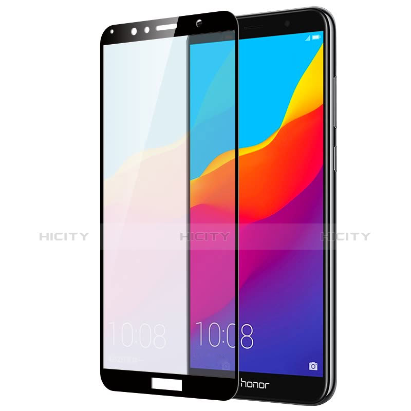 Protector de Pantalla Cristal Templado Integral para Huawei Honor Play 7A Negro