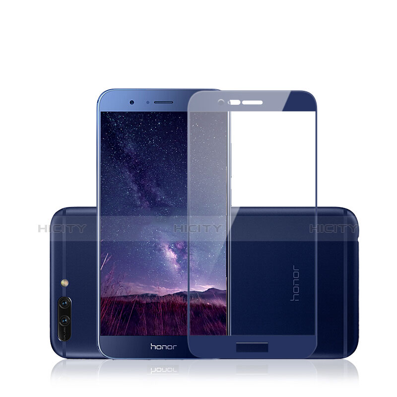 Protector de Pantalla Cristal Templado Integral para Huawei Honor V9 Azul