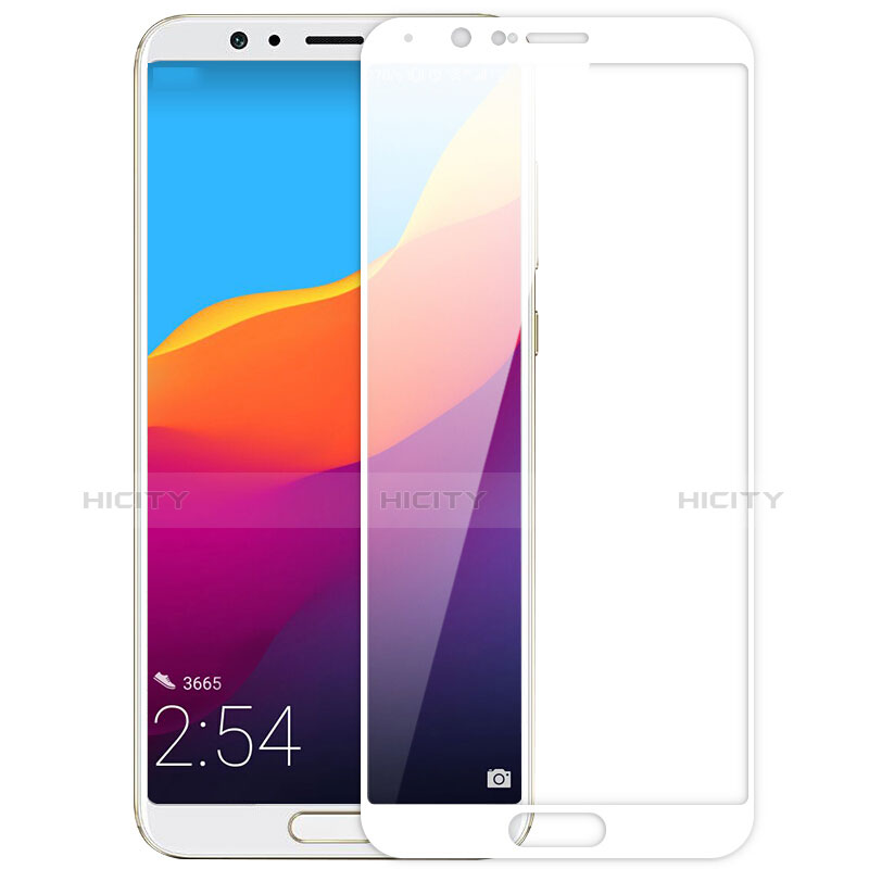 Protector de Pantalla Cristal Templado Integral para Huawei Honor View 10 Blanco