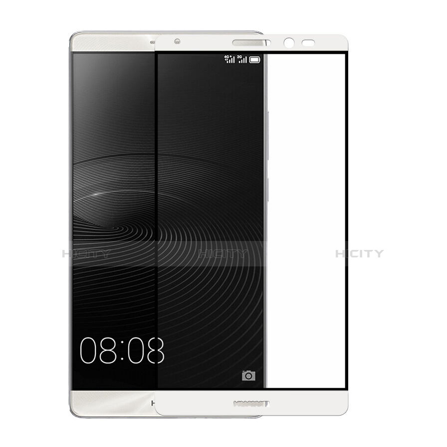 Protector de Pantalla Cristal Templado Integral para Huawei Mate 8 Blanco