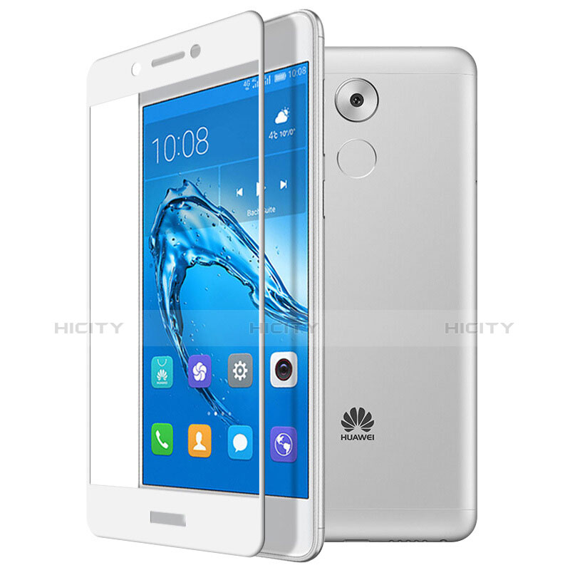 Protector de Pantalla Cristal Templado Integral para Huawei Nova Smart Blanco