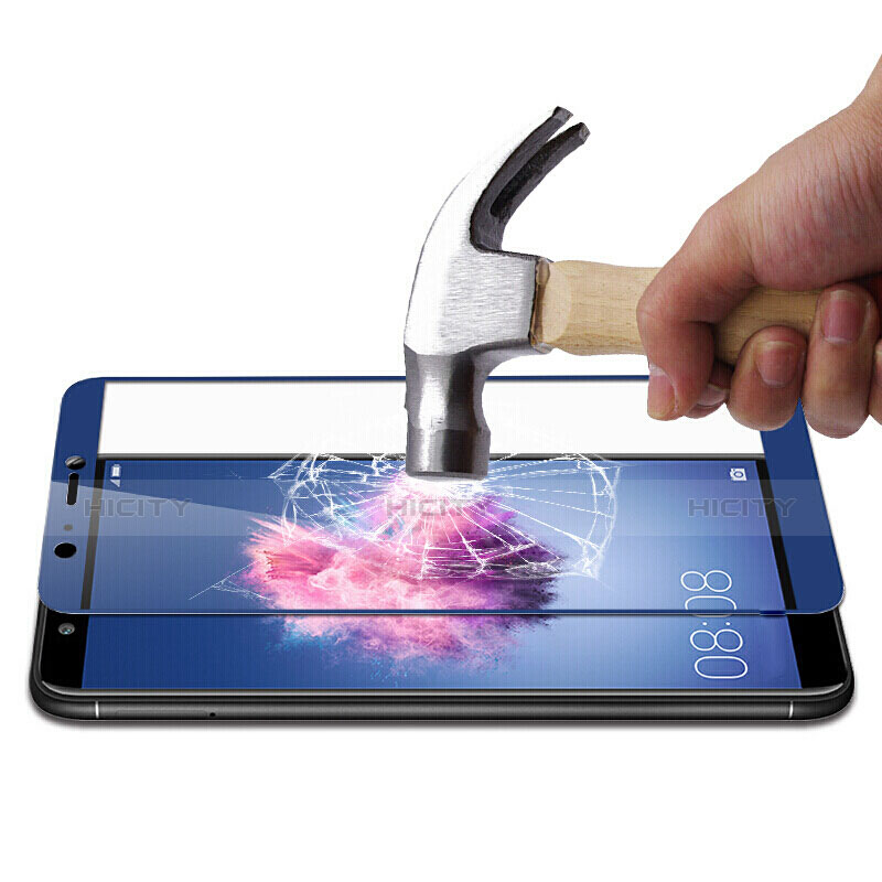 Protector de Pantalla Cristal Templado Integral para Huawei P Smart Azul