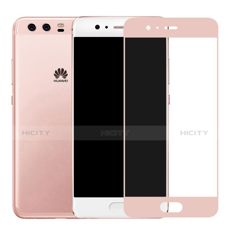 Protector de Pantalla Cristal Templado Integral para Huawei P10 Plus Rosa