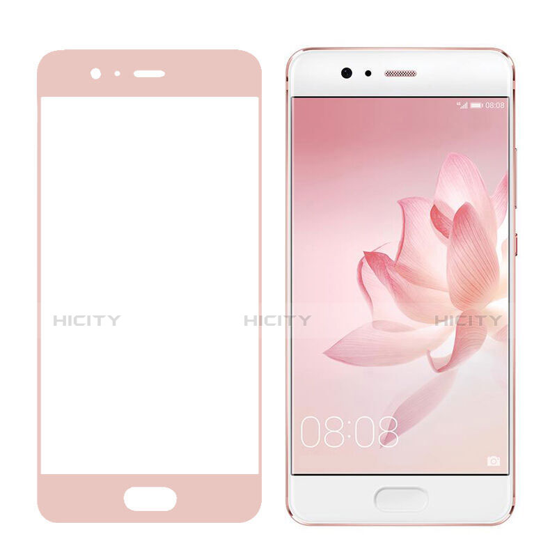 Protector de Pantalla Cristal Templado Integral para Huawei P10 Plus Rosa