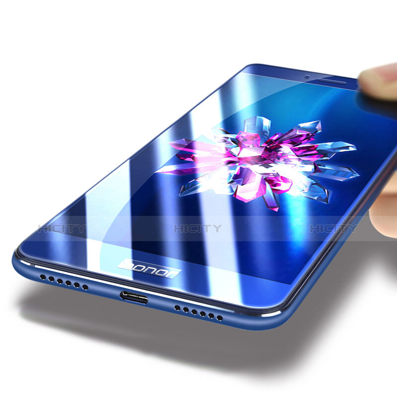 Protector de Pantalla Cristal Templado Integral para Huawei P8 Lite (2017) Azul