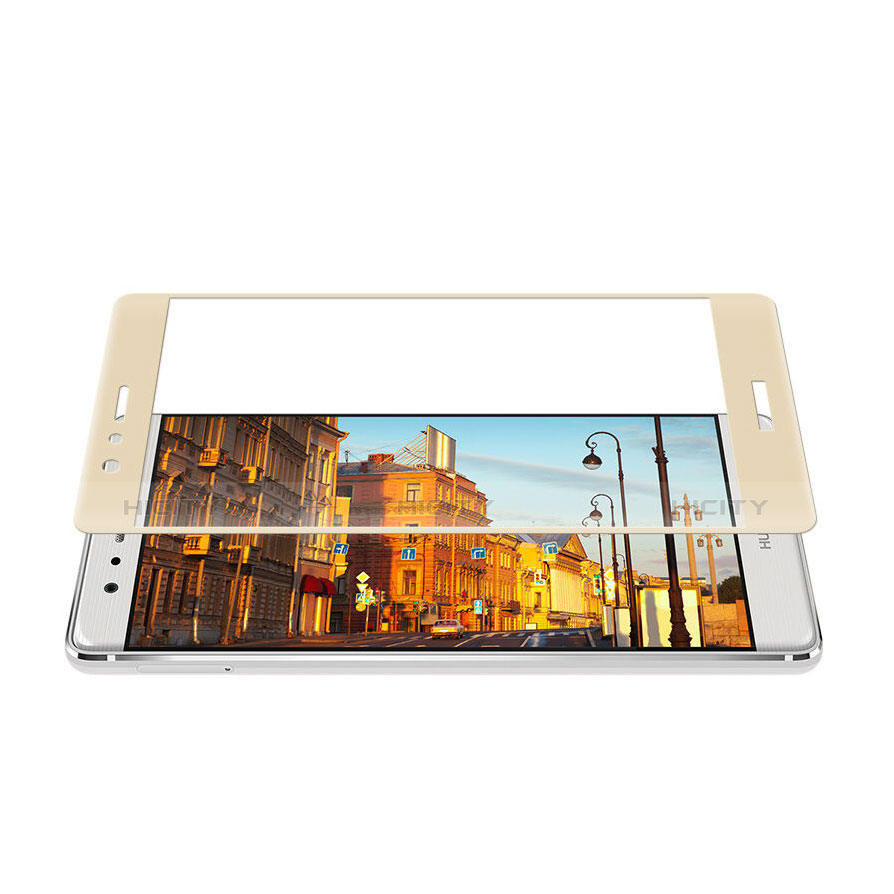 Protector de Pantalla Cristal Templado Integral para Huawei P9 Oro