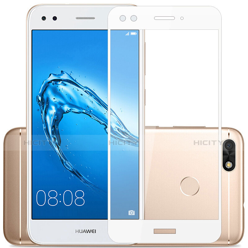 Protector de Pantalla Cristal Templado Integral para Huawei Y6 Pro (2017) Blanco