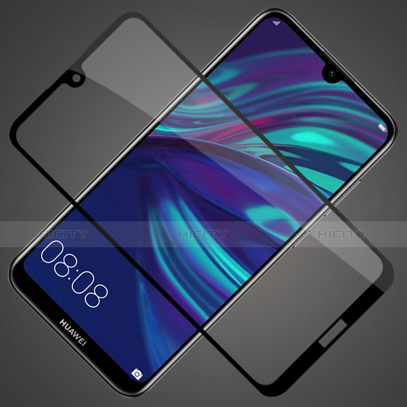 Protector de Pantalla Cristal Templado Integral para Huawei Y7 Pro (2019) Negro