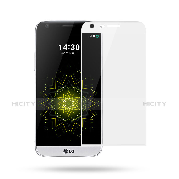 Protector de Pantalla Cristal Templado Integral para LG G5 Blanco