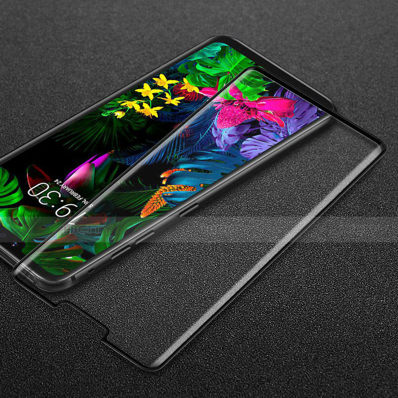 Protector de Pantalla Cristal Templado Integral para LG G8 ThinQ Negro