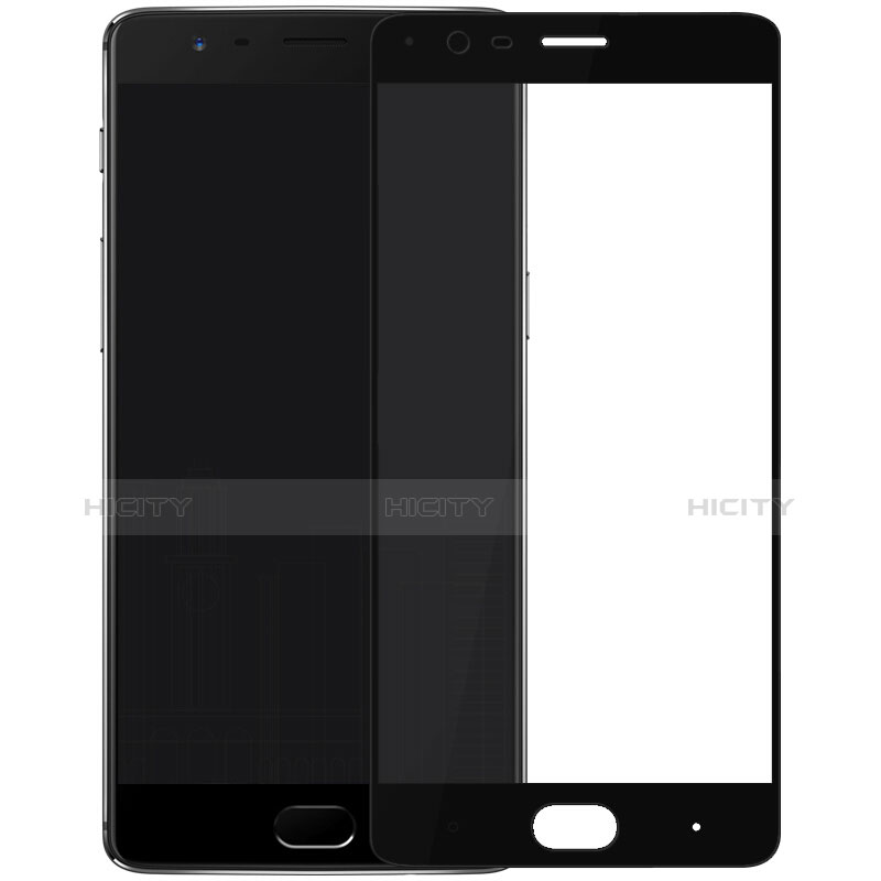 Protector de Pantalla Cristal Templado Integral para OnePlus 3T Negro