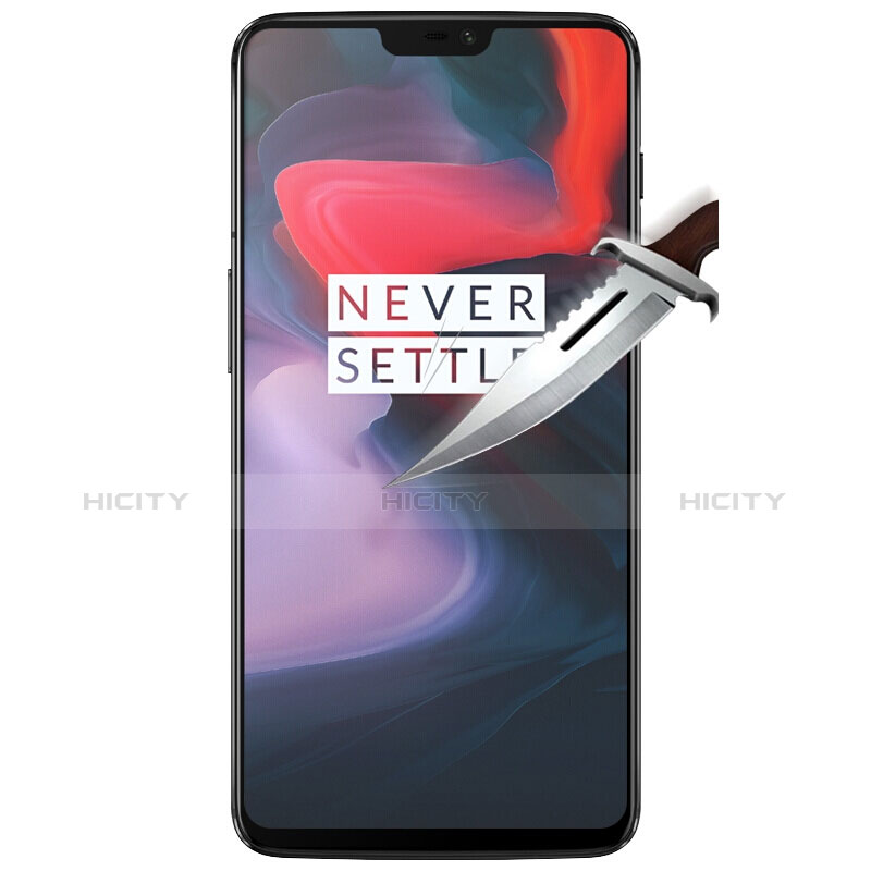 Protector de Pantalla Cristal Templado Integral para OnePlus 6 Negro