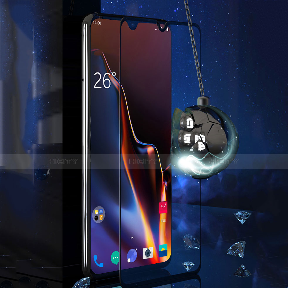 Protector de Pantalla Cristal Templado Integral para OnePlus 6T Negro