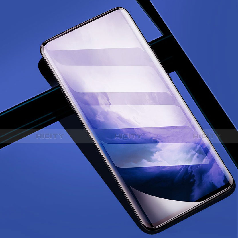 Protector de Pantalla Cristal Templado Integral para OnePlus 7T Pro 5G Negro