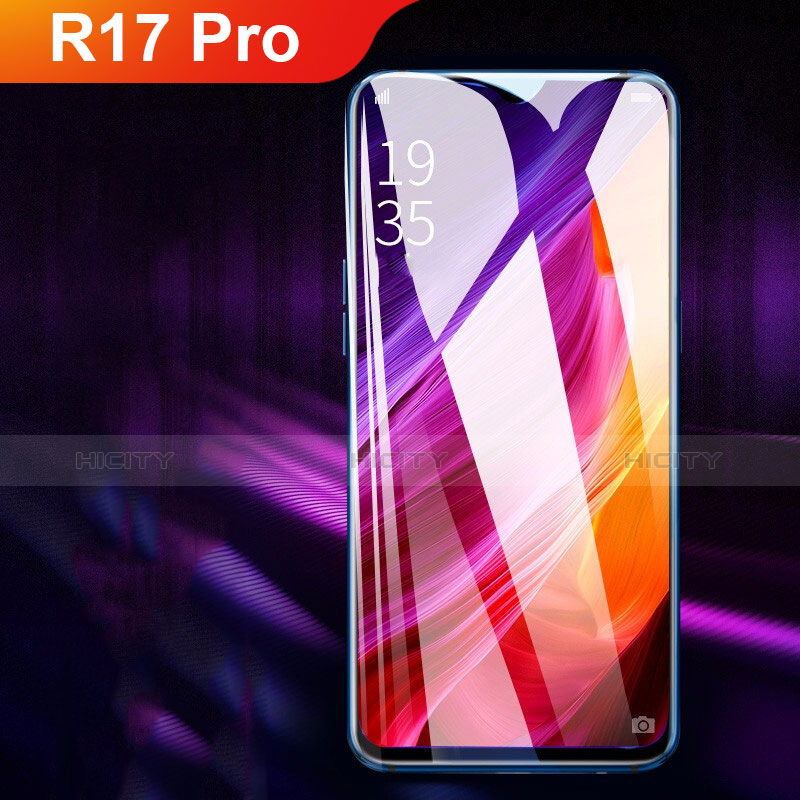 Protector de Pantalla Cristal Templado Integral para Oppo R17 Pro Negro