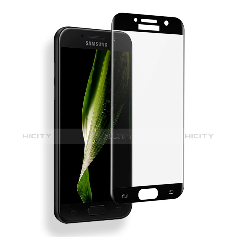 Protector de Pantalla Cristal Templado Integral para Samsung Galaxy A3 (2017) SM-A320F Negro