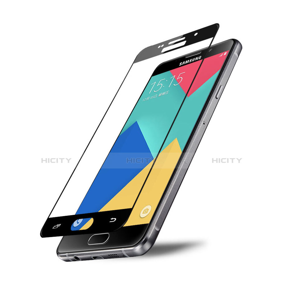 Protector de Pantalla Cristal Templado Integral para Samsung Galaxy A5 (2016) SM-A510F Negro