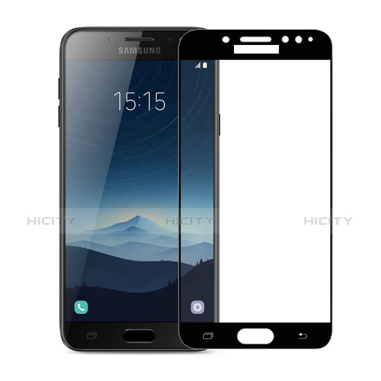 Protector de Pantalla Cristal Templado Integral para Samsung Galaxy C7 (2017) Negro
