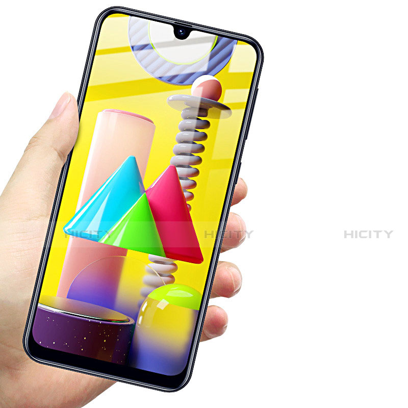 Protector de Pantalla Cristal Templado Integral para Samsung Galaxy M21s Negro