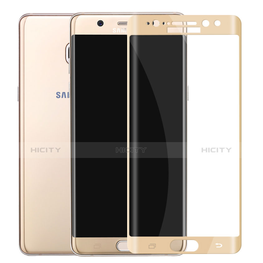 Protector de Pantalla Cristal Templado Integral para Samsung Galaxy Note 7 Oro
