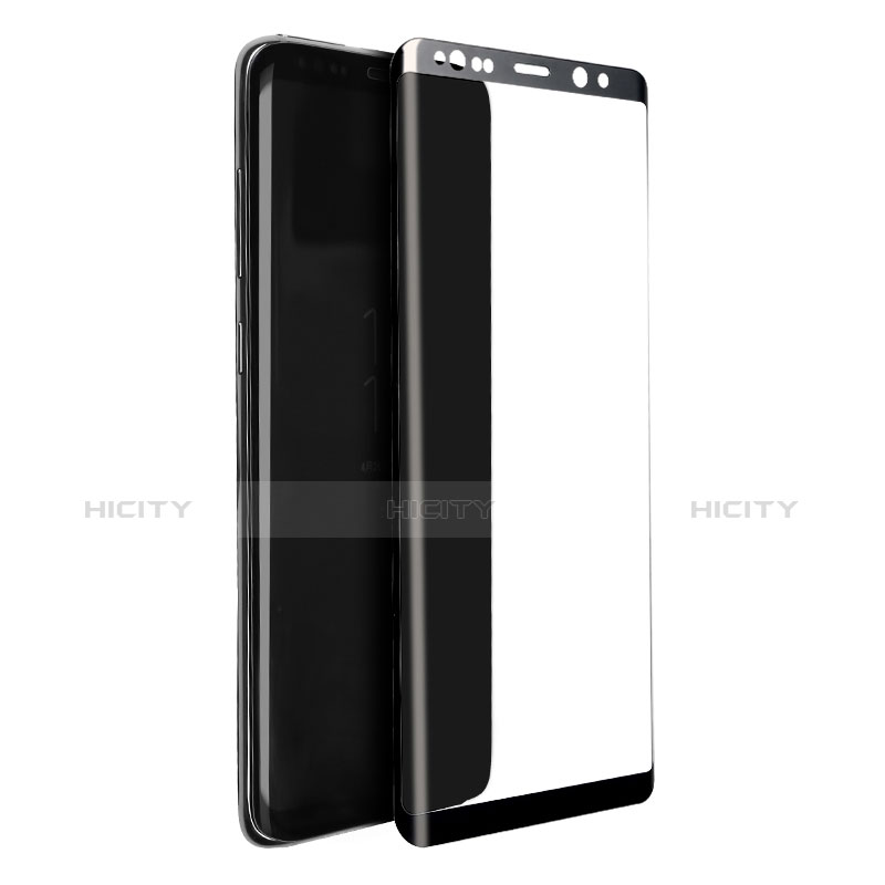 Protector de Pantalla Cristal Templado Integral para Samsung Galaxy Note 8 Duos N950F Negro