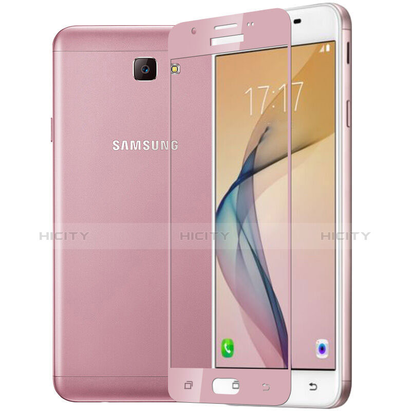 Protector de Pantalla Cristal Templado Integral para Samsung Galaxy On7 (2016) G6100 Rosa