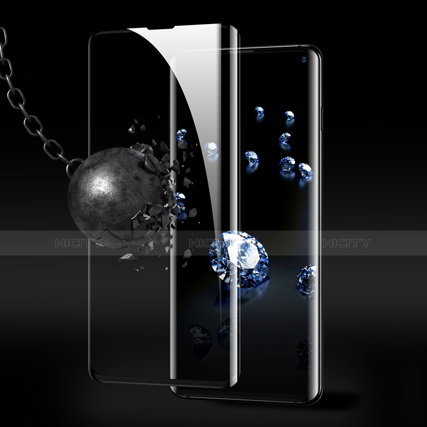 Protector de Pantalla Cristal Templado Integral para Samsung Galaxy S10 Negro