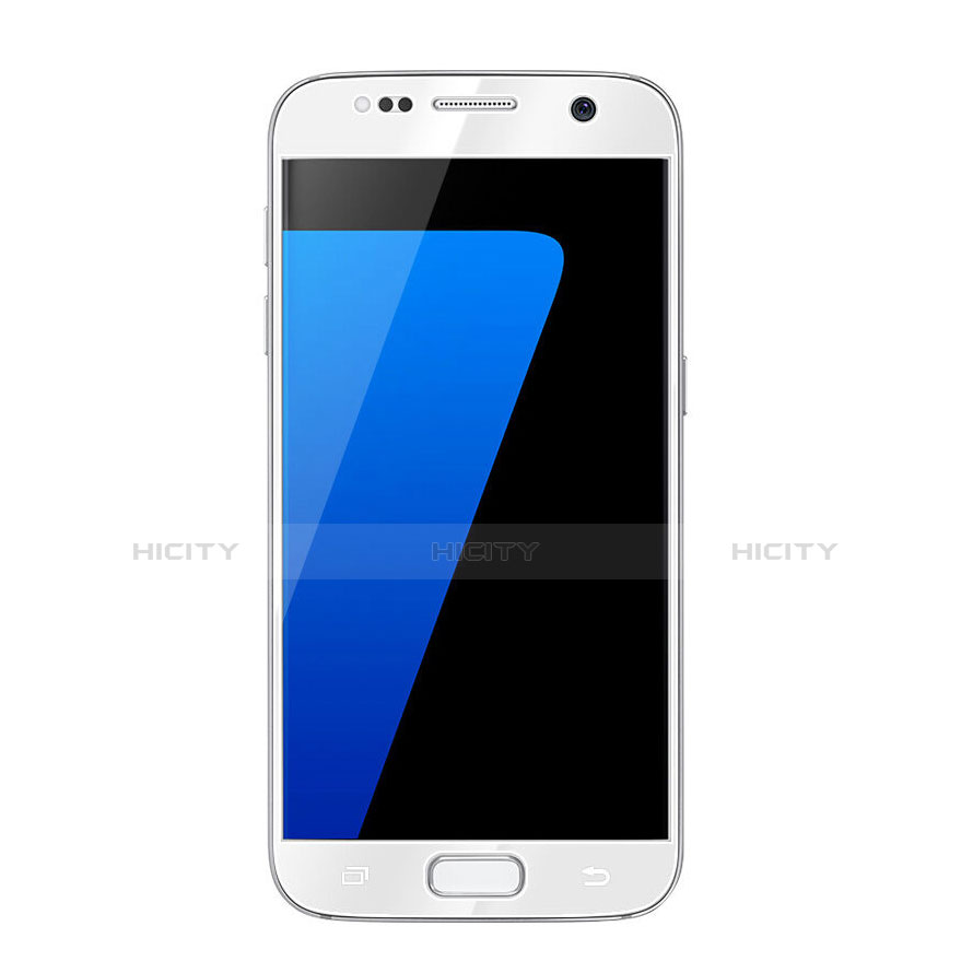 Protector de Pantalla Cristal Templado Integral para Samsung Galaxy S6 SM-G920 Blanco