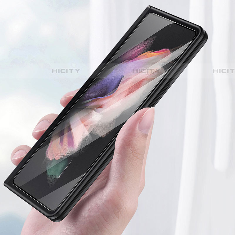 Protector de Pantalla Cristal Templado Integral para Samsung Galaxy Z Fold4 5G Negro