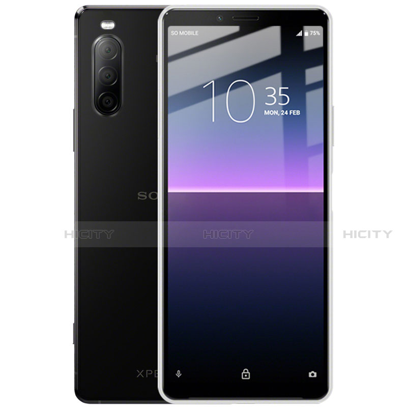 Protector de Pantalla Cristal Templado Integral para Sony Xperia 10 II Negro