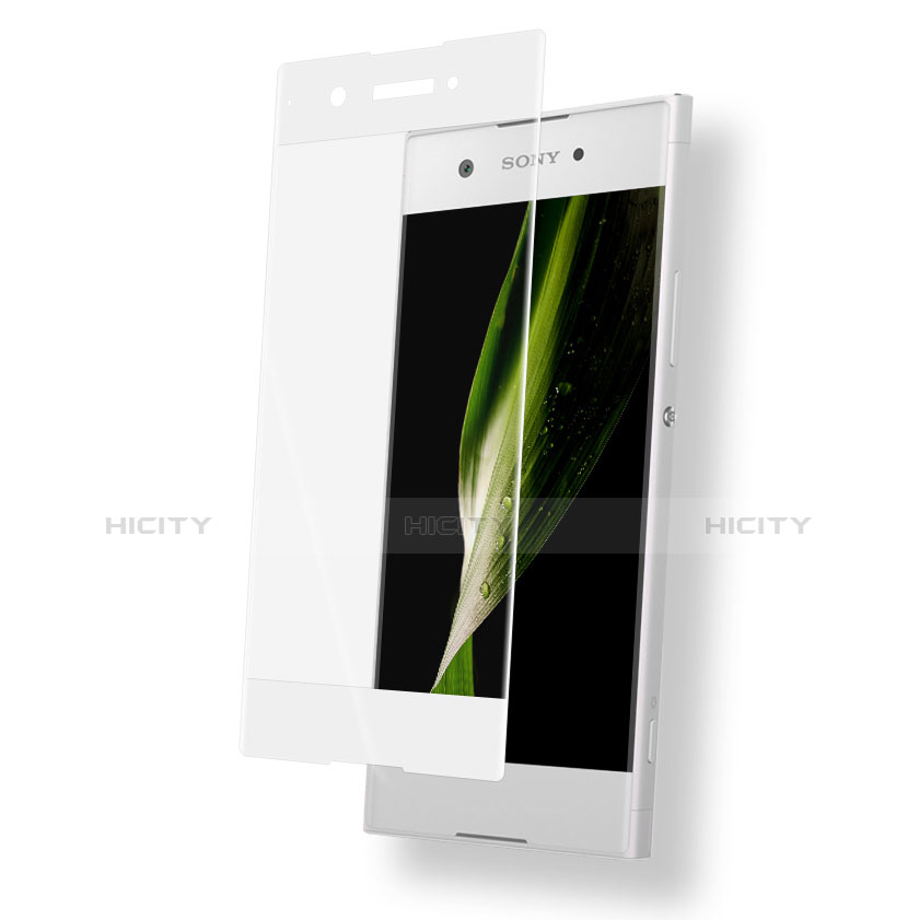 Protector de Pantalla Cristal Templado Integral para Sony Xperia XA1 Blanco