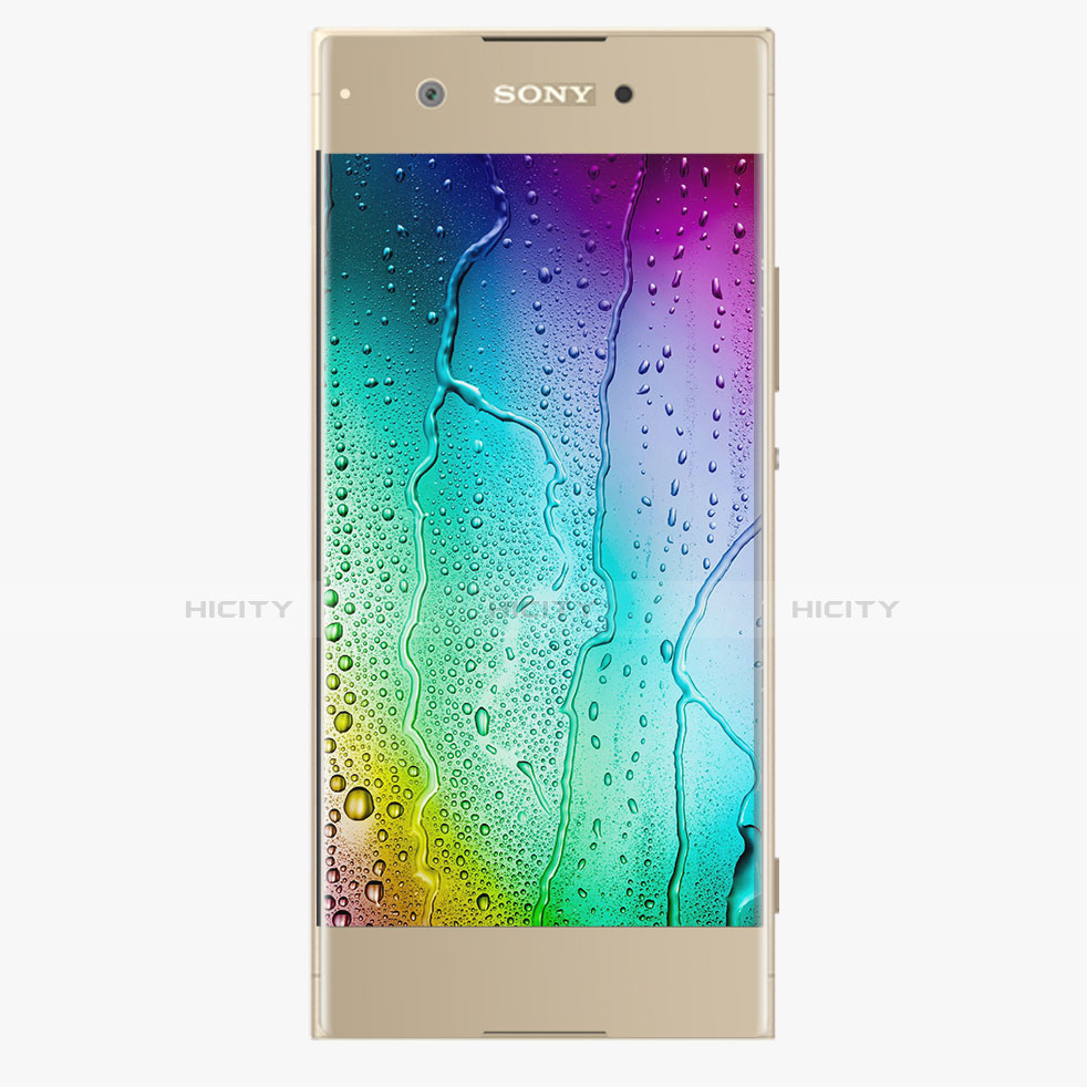 Protector de Pantalla Cristal Templado Integral para Sony Xperia XA1 Oro