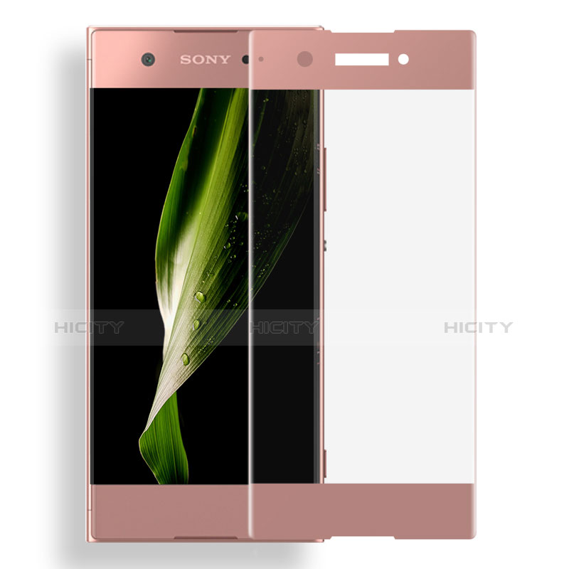 Protector de Pantalla Cristal Templado Integral para Sony Xperia XA1 Oro Rosa