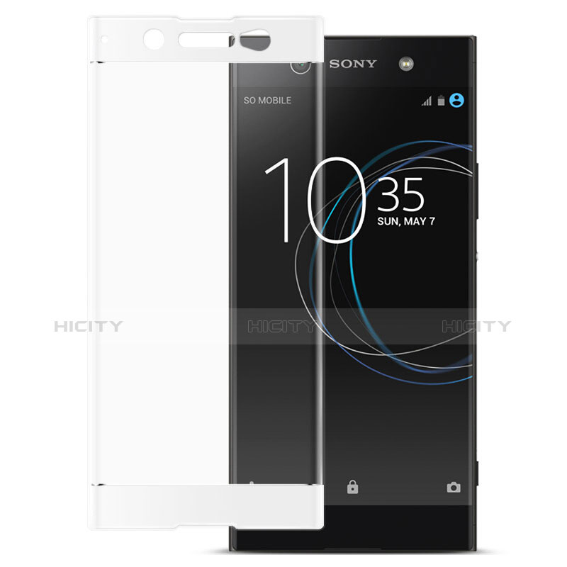 Protector de Pantalla Cristal Templado Integral para Sony Xperia XA1 Ultra Blanco