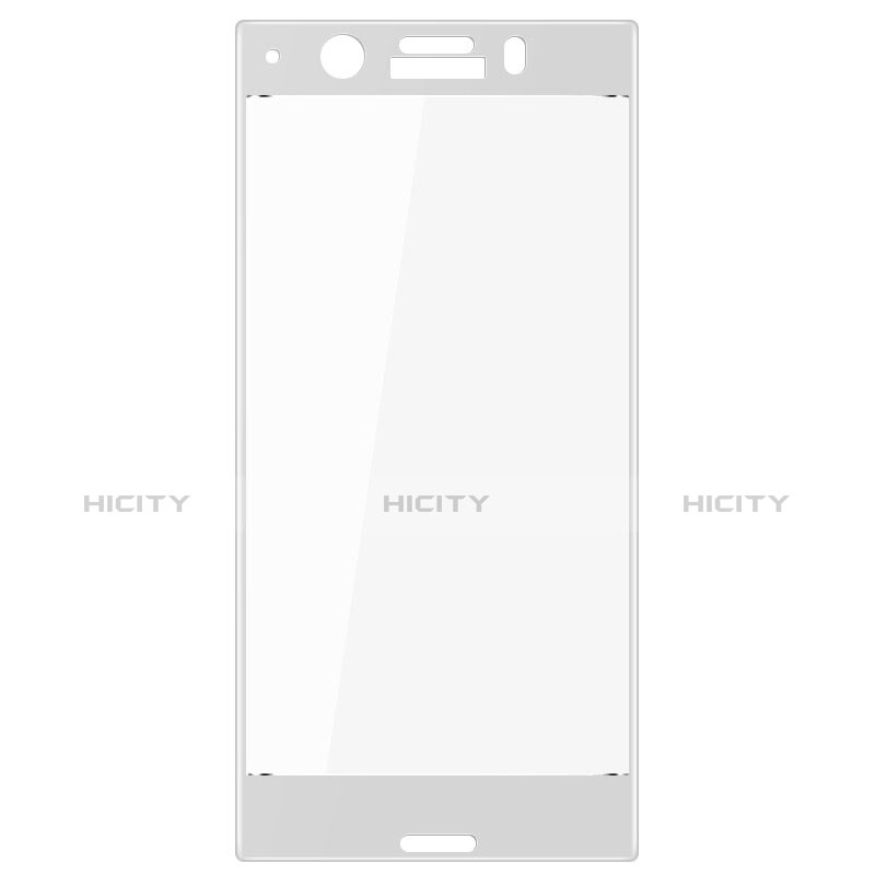 Protector de Pantalla Cristal Templado Integral para Sony Xperia XZ1 Compact Blanco
