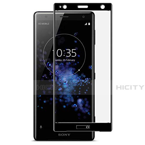 Protector de Pantalla Cristal Templado Integral para Sony Xperia XZ2 Compact Negro