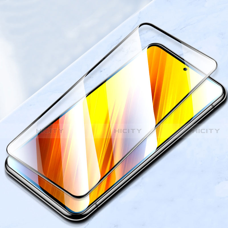 Protector de Pantalla Cristal Templado Integral para Xiaomi Poco X3 NFC Negro
