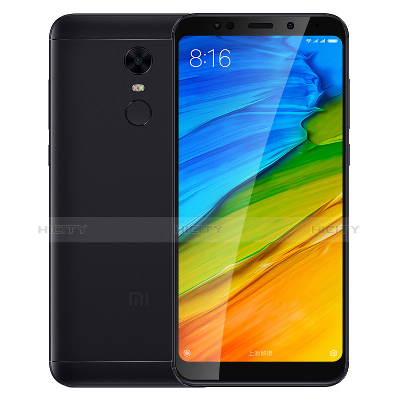 Protector de Pantalla Cristal Templado Integral para Xiaomi Redmi Note 5 Indian Version Negro