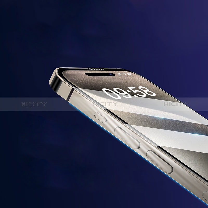 Protector de Pantalla Cristal Templado Integral U01 para Apple iPhone 14 Pro Negro